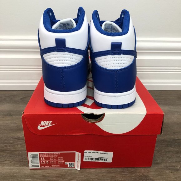 Nike Dunk High Game Royal - Picture 4 of 7